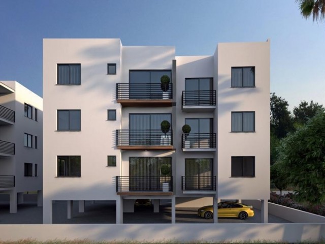 2+1 Apartments for Sale in the Project Phase in Hamitkoy