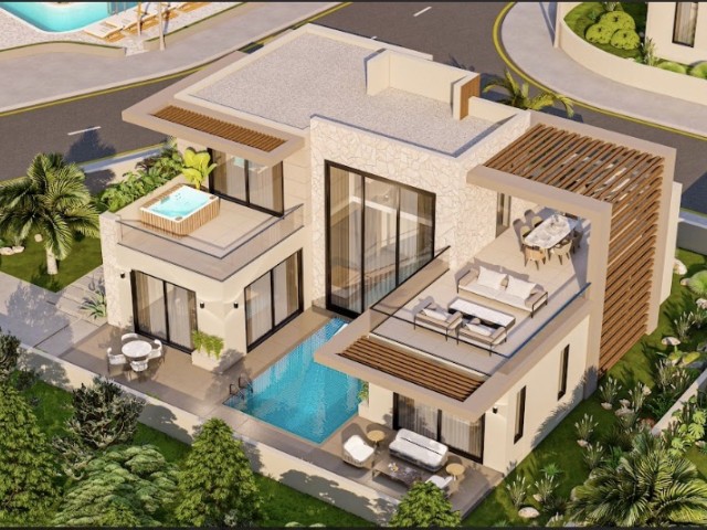 Luxury Concept Villas with Private Pool in Ötüken