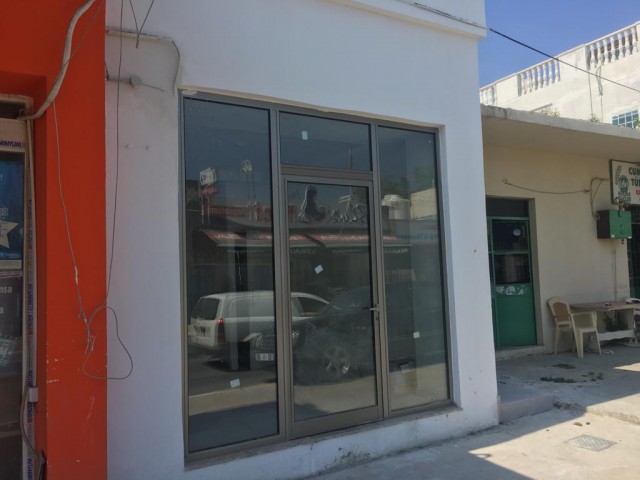 A Shop For Rent On The Street Suitable For An Office in Karaoglanoglu ** 
