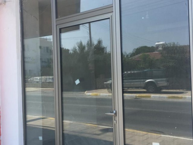 Karaoğlanoğlunda Ofise İçin Uygun Cadde Üstü Kiralık Dükkan