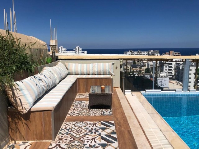 Daily Rental 2+1 Pool Heater in the Center of Kyrenia
