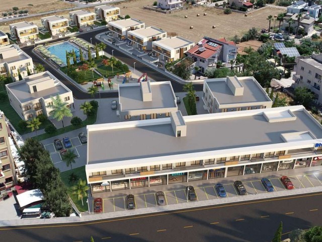 Geschäft, 1+1, 2+1 Wohn-und 3+1 Villa Projekt in Famagusta Yeni Bosporus ** 