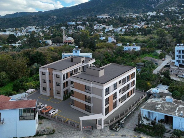Berg- und Meerblick Wohnhaus 2+1, 3+1 Projekt in Kyrenia Lapta Region