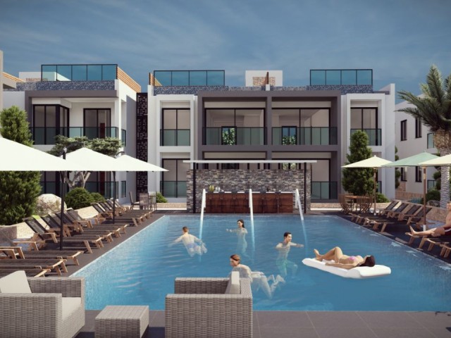 Beautiful Residence Project Suitable For Investment and Living In Alsancak, Kyrenia