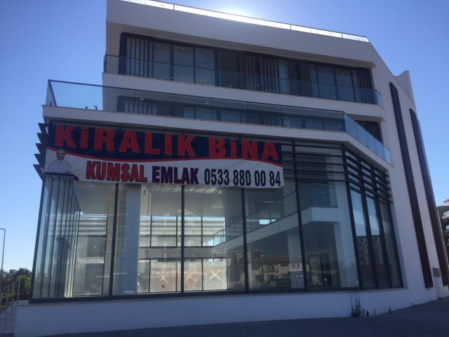 A Complete Building for Rent on Dereboyu Street in Nicosia (Plaza) with a monthly payment of 8,000 S