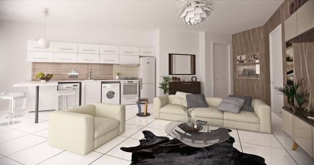 Продажа новой квартиры 2 + 1 люкс в центре Кирении ** 