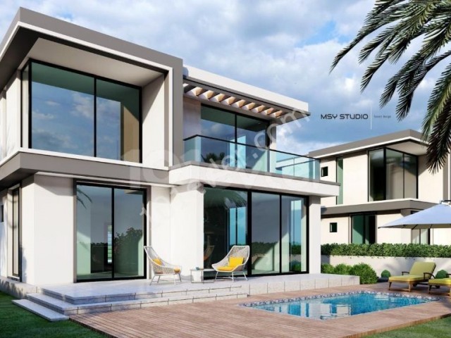Villa for Sale from Luxury Project in Karaoglanoglu Region of Kyrenia
