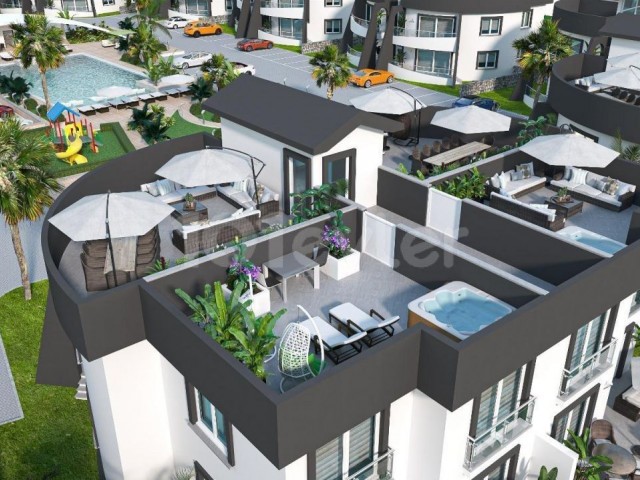 Luxury Apartments for Sale in Karaoglanoglu District of Kyrenia