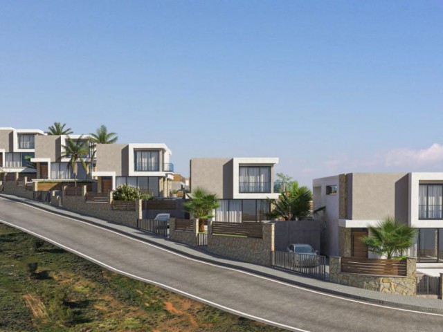 VILLAS FOR SALE WITH PRIVATE POOL IN GÜZELYURT
