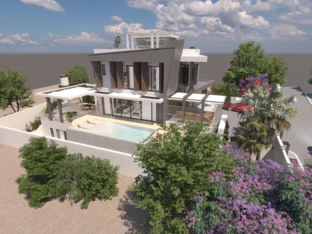 Girne Merkez'de Projeden Satılık Ultra Lüx  4+1  Villalar