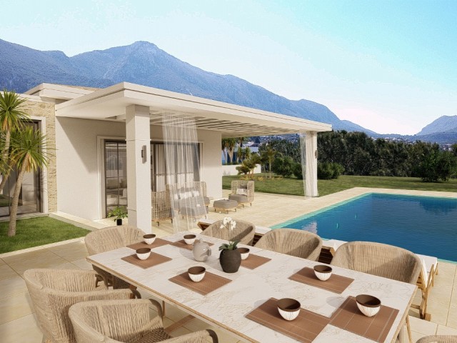Exclusive state-of-the-art Villas in Bellapais  with mountain and sea view 