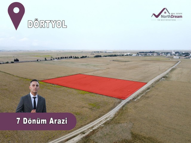 (Investment Opportunity!) Famagusta Dörtyol Field For Sale
