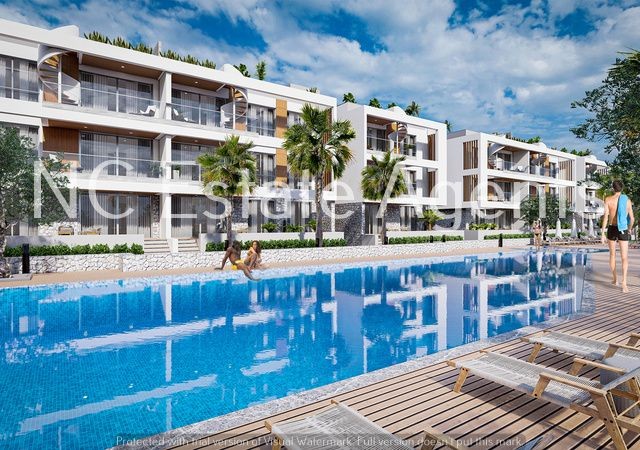 BRAND NEW TWO BEDROOM APARTMENTS ON A BEAUTIFUL SITE IN ALSANCAK