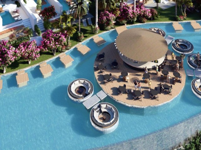 Luxury beach-front resort-style development