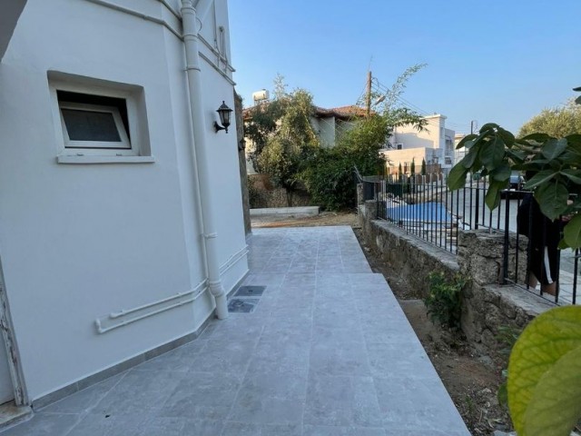 Girne Karaoğlanoğlu unfurnished, 3 bedroom villa with own privet garden...min 6 months upfront require,1 deposit, 1 comision.