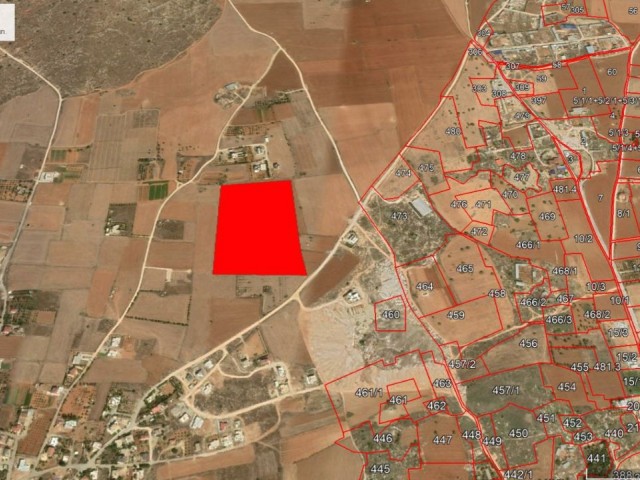 35 ACRES OF LAND FOR SALE IN THE RAPIDLY DEVELOPING REGION BETWEEN YENIBOĞAZİÇI AND MORMENEKŞE, CONSISTING OF 5 PIECES, OPEN TO DEVELOPMENT, WITHOUT ROAD AND WATER PROBLEMS