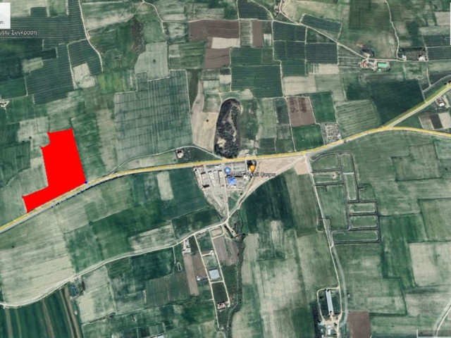 34 ACRES OF LAND FOR SALE ON ISKELE LEFKOŞA MAIN ROAD