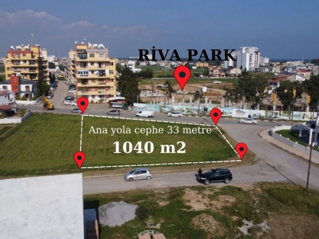 VALUABLE LAND FOR SALE 4 MINUTES FROM THE SEA IN YENIBOĞAZİÇIN AND 10 MINUTES FROM THE CITY CENTER OF MAGOSA