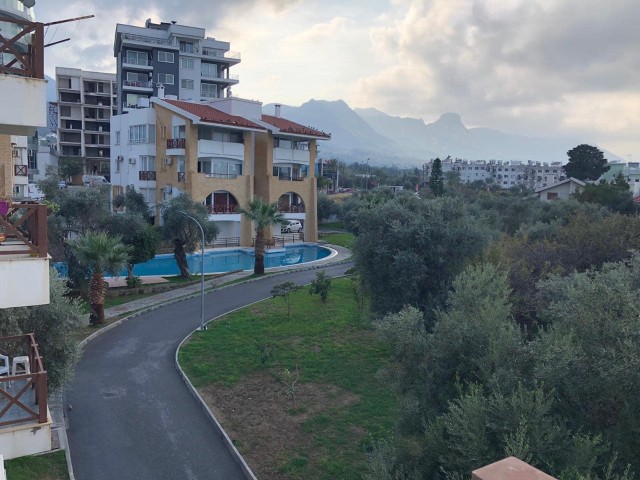 Kyrenia Center; Around Lord Palace Hotel, 1+1 Apartment in a Complex with Communal Pool