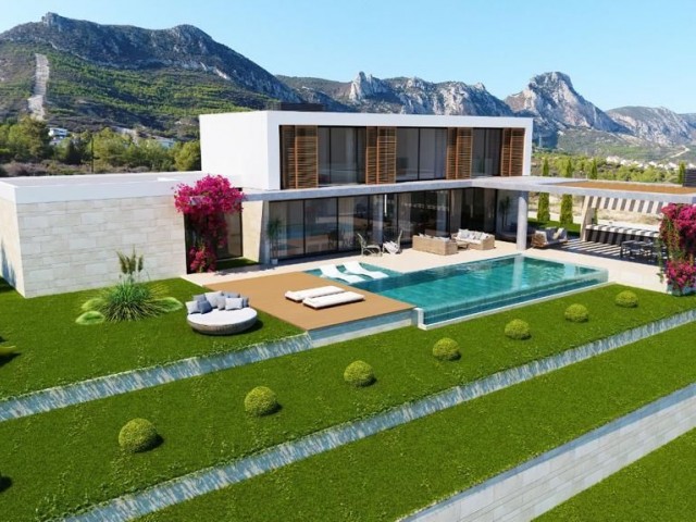 3 + 1 LUXURY VILLA FOR SALE FROM THE PROJECT IN THE CENTER OF KYRENIA ** 