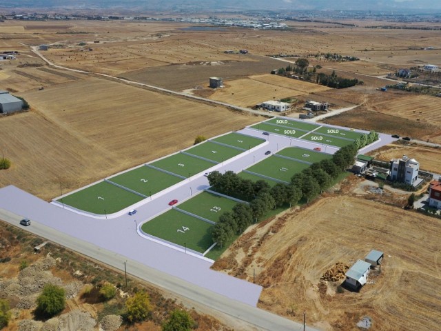 !!! OPPORTUNITY !!! Plots of Land for Sale in the Alaykoy Villa Area From 700m2 to 1000m2, Suitable for Dec Dec Construction... £45.000 than the starting prices ... ** 