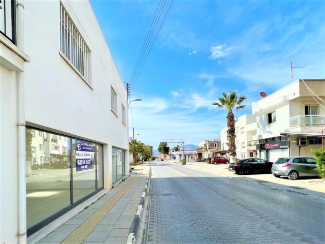 In the Center of Nicosia, Kızılbaş, in the Region of the Church Circle, Above the Main Street, 40 m2 Wide Ground Floor Shop for Rent !!!
