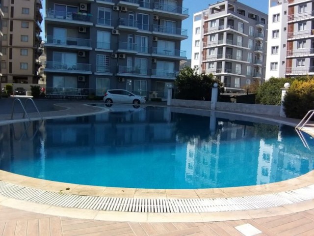 Ultra luxury furnished, modern designed ground floor flat for rent in a complex with 24-hour security pool and private parking in the center of Kyrenia. 400 TL for 6 months or 1 year advance payment, 450 TL dues. 05338445618 ** 