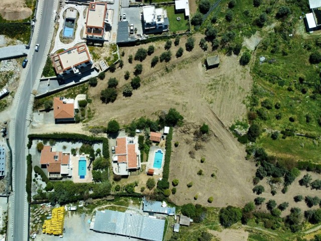 Unmatched land for sale between alsancak merit hotels and nejat British college, including 7.740 m2, private water well and 2+1 villas.. 05338445618 ** 