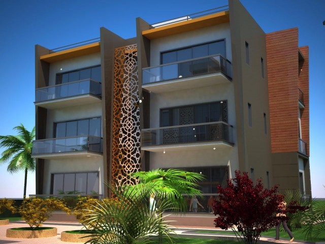 2 BEDROOM APARTMENT FOR SALE IN ALSANCAK, KYRENIA SUITABLE FOR INVESTMENT !!
