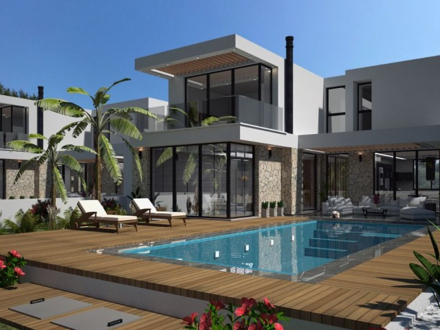 ULTRA-LUXURIOUS 4 BEDROOM VILLA WITH POOL FOR SALE IN KYRENIA EDREMIT !!