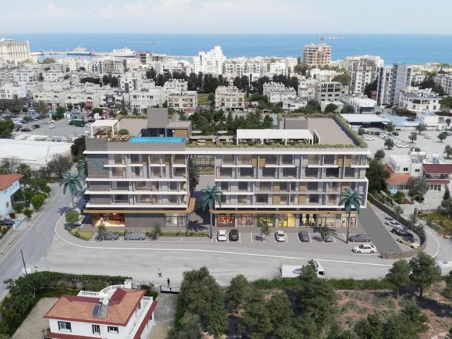 Studio, 1+1, 2+1 and 3+1 Apartments for Sale in Karakum, Kyrenia