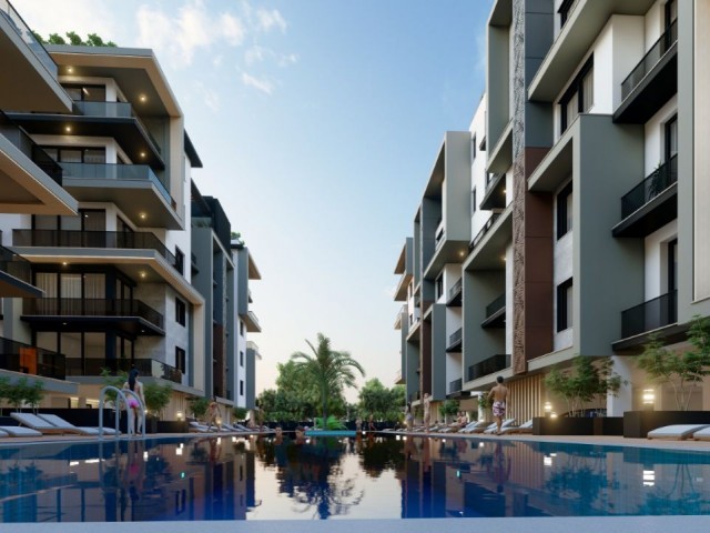 1+1 and 2+1 Apartments for Sale in Kyrenia Center Nusmar District