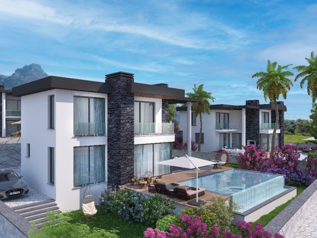 Kıbrıs Girne Zeytinlik'te Satılık Ultra Lux 4+1 Villa