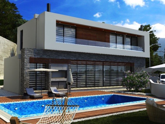 Ultra Luxury Modern Villas for Sale in Bellapais, Pearl of Kyrenia, Cyprus