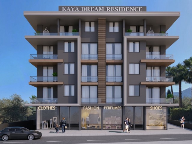 Zypern Kyrenia Zentrum 3+1 Luxus-Wohnungen zum Verkauf mit Meerblick in einer herrlichen Lage