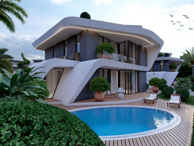 Kıbrıs Girne Lapta’da Satılık Muhteşem Villa Projesi