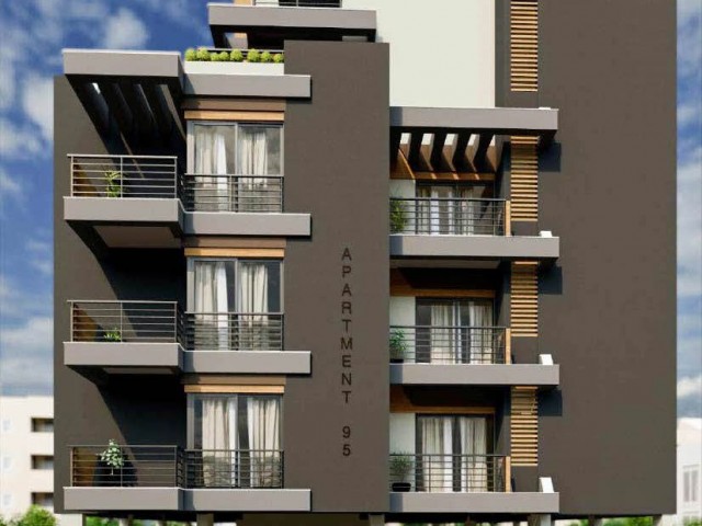 2+1 Апартаменты с современным дизайном на продажу в центре Кирении, Кипр ** 