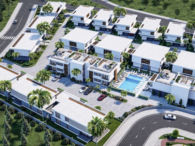KKTC Cyprus Bosphorus Ultra Luxury 4+1 Detached Villas For Sale