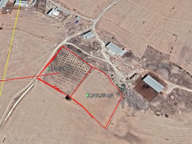 Zu verkaufendes Grundstück in Nikosia, Region Meric, offen für Entwicklung