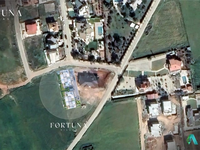 3+1 Doppelvilla Projekt in Famagusta Yenibogazici Gebiet