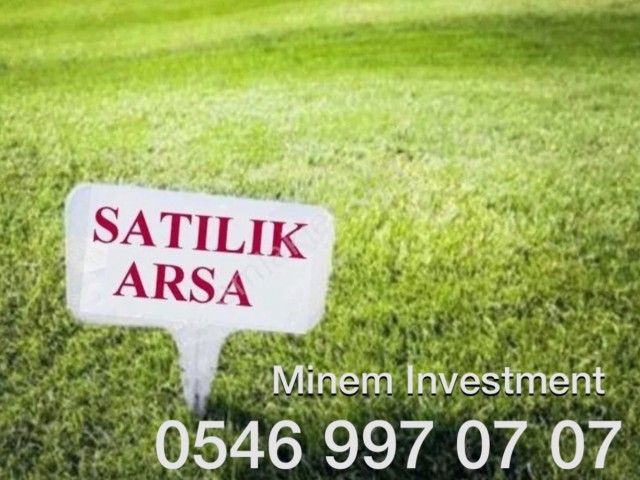 LAND FOR SALE IN A GREAT LOCATION WITH HIGH COMMERCIAL VALUE IN LEFKOŞA/GÖNYELİ REGION