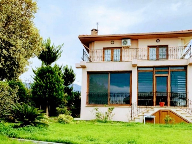 FULLY FURNISHED 4+1 VILLA FOR SALE NEAR CHAMADA HOTEL IN GIRNE/ ÇATALKOY 