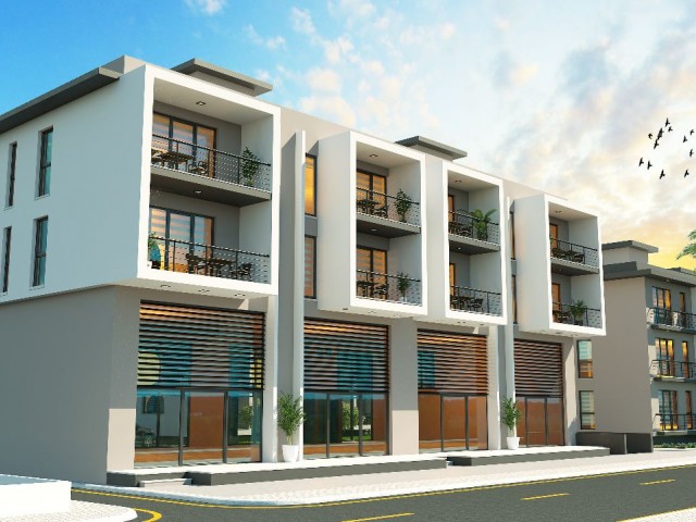 Luxurious living space in the complex in the center of Kyrenia, 3+1s, elevation in elevators exceeding 190000 stg