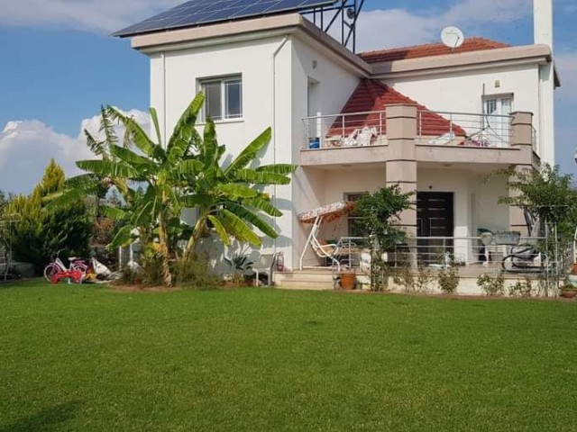 LARGE, SPACIOUS, QUALITY CENTRAL HEATING AND COOLING 3+1 VILLA FOR SALE IN YENİKENT