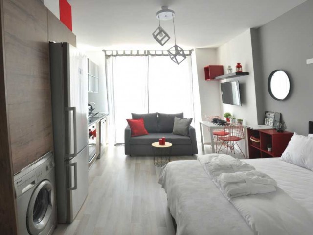 Studio for Rent , sakarya , full furnished , from 400$ yearly payment , 6 month payment is posible, 