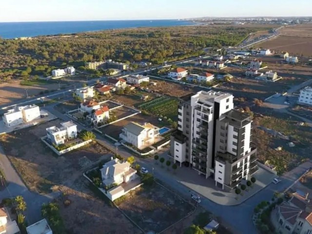 2+1 Penthouse mit Meerblick zum Verkauf in der Gegend von Famagusta Yenibogazici