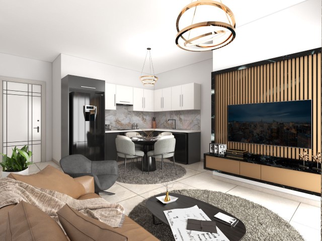 New project in Iskele with an interest-free payment plan for 10 years, the price starts from £65,900