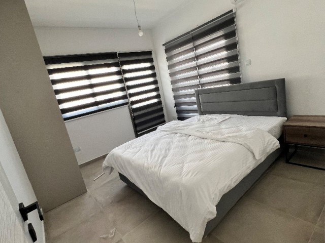 Fully furnished house for rent in Çatalköy, newly finished and never inhabited