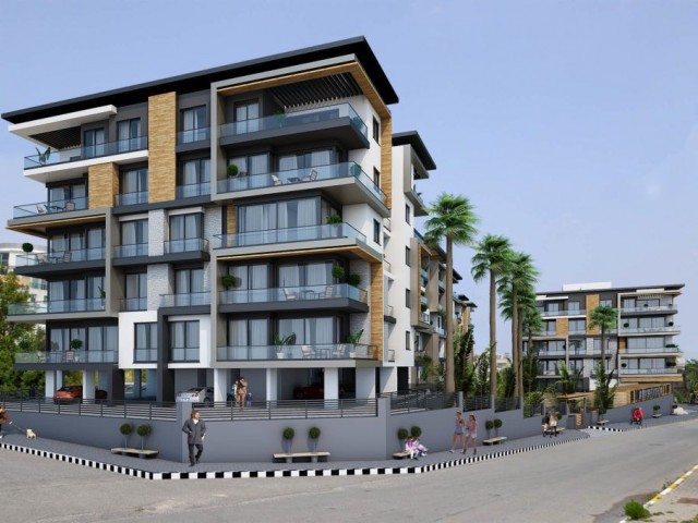 Kyrenia Center, 1+1, Unfurnished Brand New Flat for Rent in Kyrenia Centre