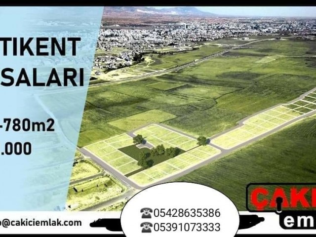 WE OFFER A NEW LIVING SPACE IN ALAYKOY BATIKENT LAND PLOTS ** 